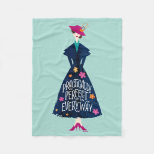 Practically Perfect in Every Way Fleece Blanket