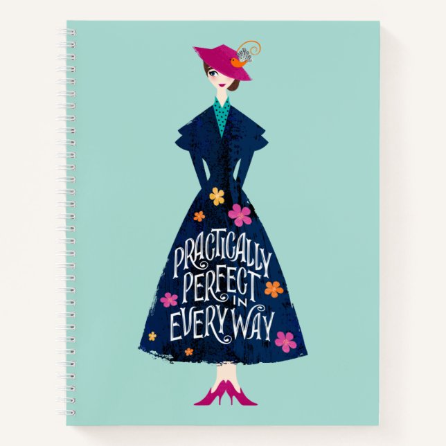 Practically Perfect in Every Way Notebook (Front)