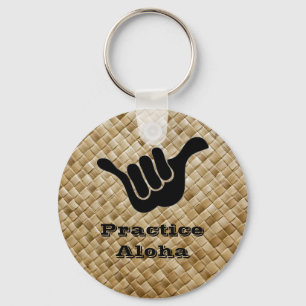 Practice Aloha Keychain