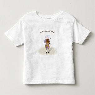 Practice Maintains Perfect Mozart Playing Violin Toddler T-shirt