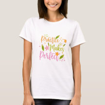 Practice Makes Perfect Inspirational Quote Design