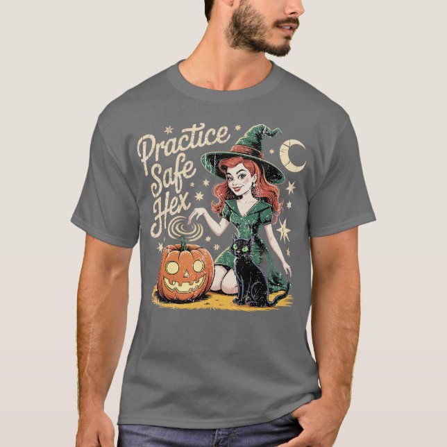 Practice Safe Hex T-Shirt (Front)