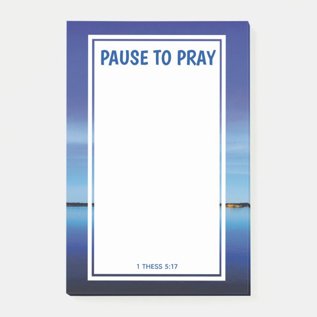 Practice The PAUSE TO PRAY Prayer Requests Post-it Notes (Front)