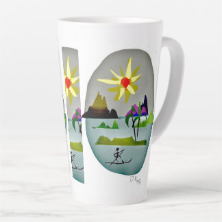PracticeLove Latte Mug design by David Flynn