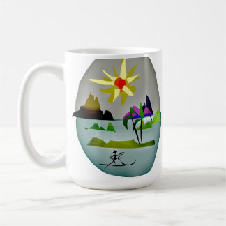 PracticeLove Latte Mug design par David Flynn