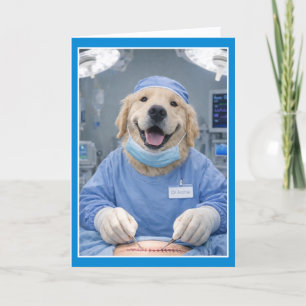 Practicing Medicine Archie Get Well Card SA-1