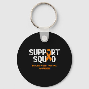 Prader-willi Syndrome Awareness Day Support Squad Keychain