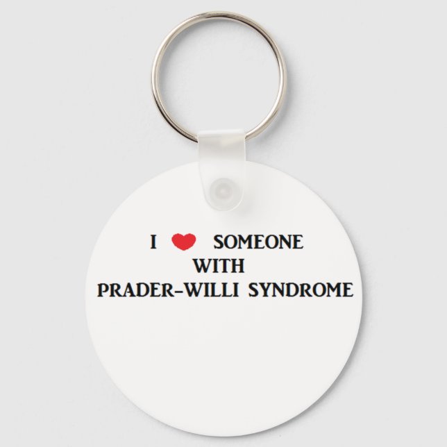 Prader-Willi Syndrome Keychain (Front)