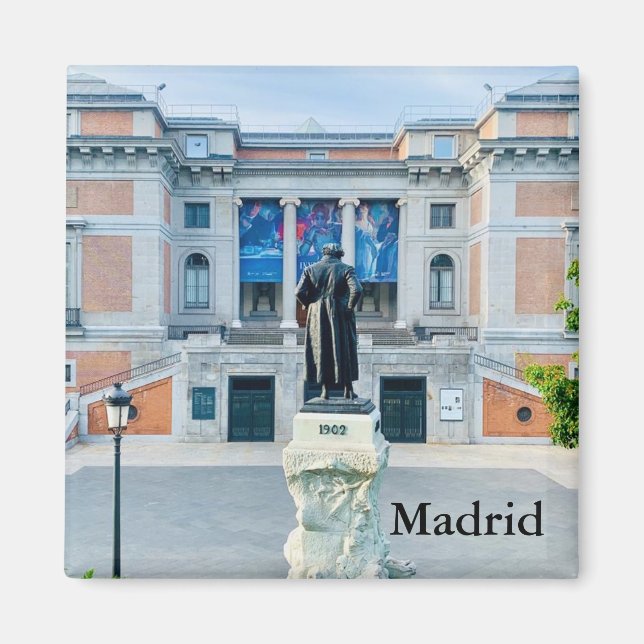 Prado, Madrid, Spain Magnet (Front)