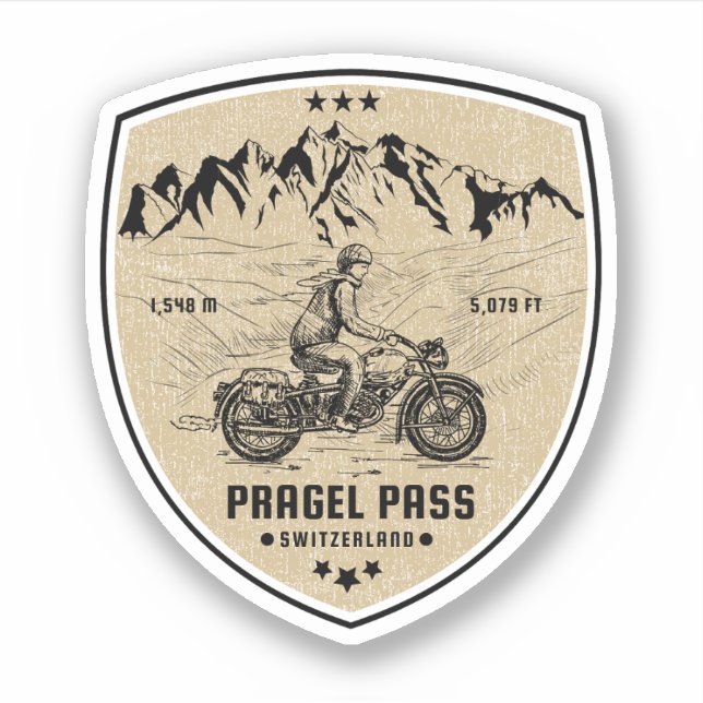 Pragel Pass swiss–alps motorcycle tour (Front)