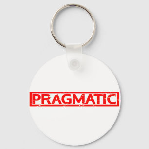 Pragmatic Stamp Keychain