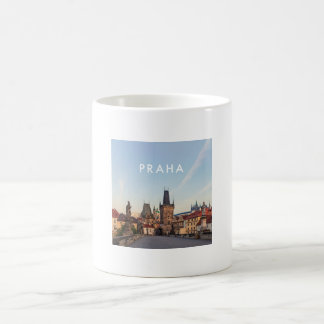 Prague 006E - Charles Bridge Morning Coffee Mug