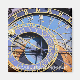 Prague, Astronomical Clock detail (Fridge Magnet) Magnet