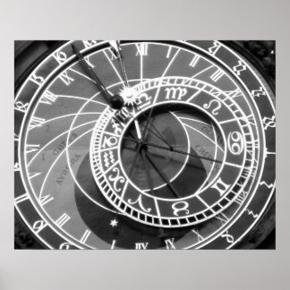Prague Astronomical Clock Poster