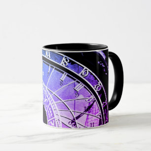 Prague Astronomical Clock & Skeleton /Czechia Mug