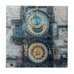 Prague Astronomical Clock Tile