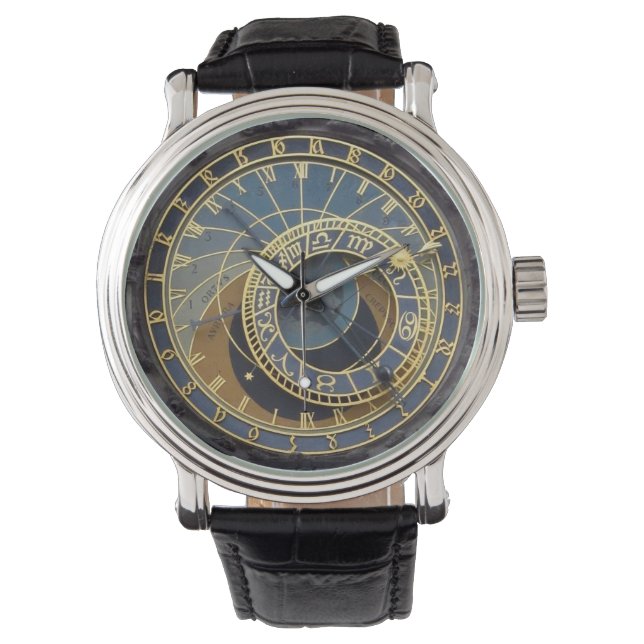 Prague astronomical clock watch (Front)