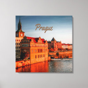 Prague Capital of the Czech Republic Canvas Print