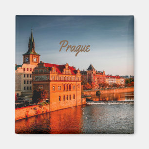 Prague Capital of the Czech Republic Magnet