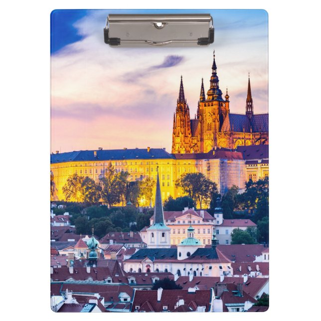 Prague castle clipboard (Front)