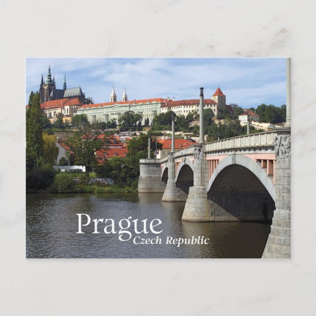 Prague Castle, Czech Republic Postcard (Front)