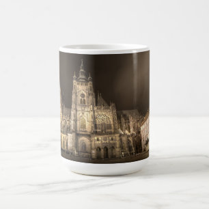 Prague Castle Night Coffee Mug