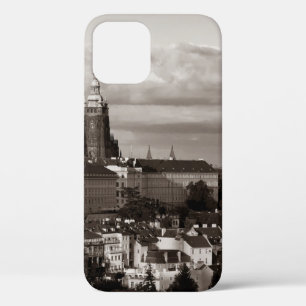 Prague Castle with Saint Vitus Cathedral in Czech iPhone 12 Case