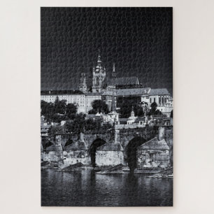 Prague, Charles Bridge & Castle / Czechia Jigsaw Puzzle