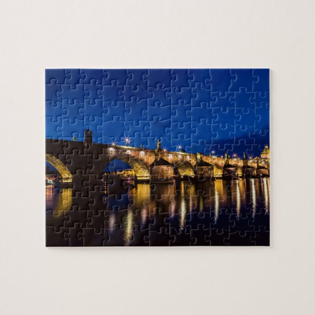 Prague Charles Bridge Jigsaw Puzzle (Horizontal)