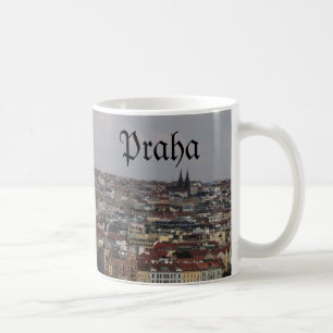 Prague cityscape magic mug