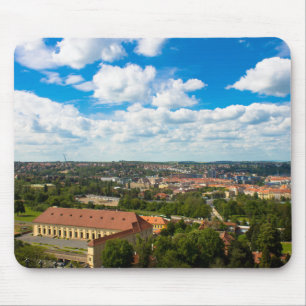 Prague Cityscape Mouse Pad