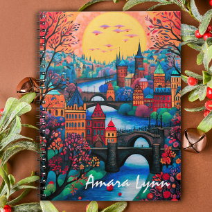 Prague Czech Republic Notebook