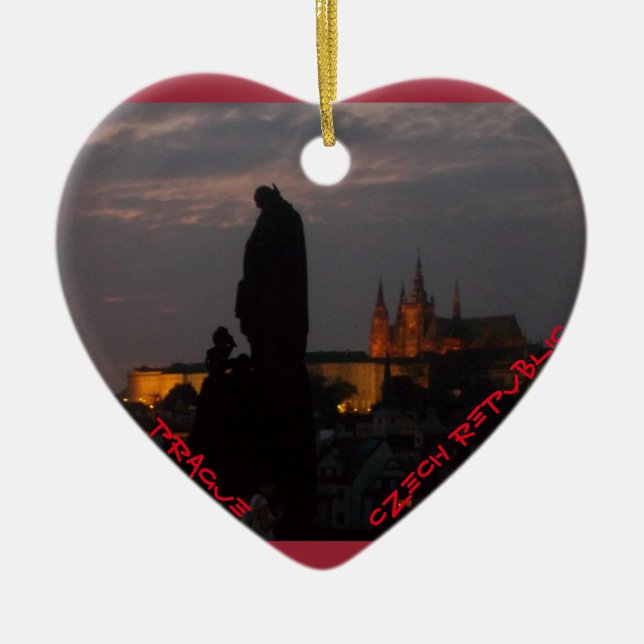 Prague Czech Republic Ornament (Front)
