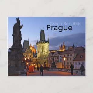 Prague, Czech Republic Postcard