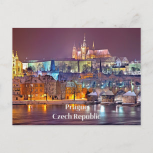 Prague, Czech Republic Postcard