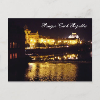 Prague Czech republic Postcard