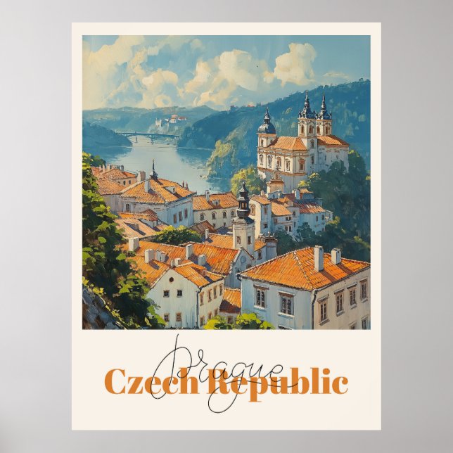 Prague, Czech Republic Poster (Front)