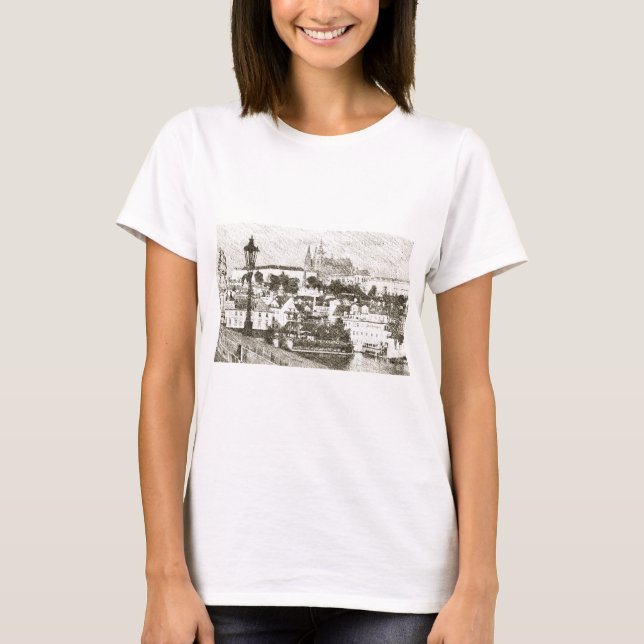 Prague, Czech Republic T-Shirt (Front)