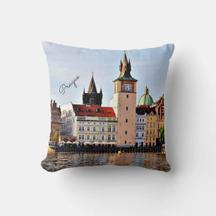 Prague, Czech Republic, Throw Pillow
