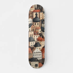 Prague Czech Republic Travel Skateboard