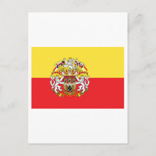 Prague Flag Postcard
