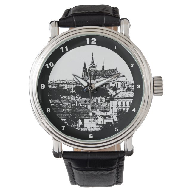Prague, Historical city, Castle - Timeless Watch (Front)