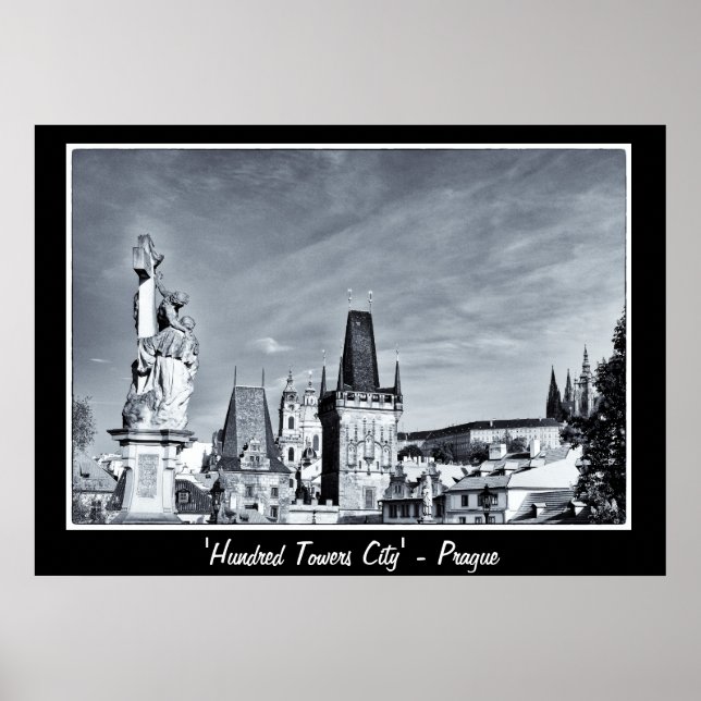 Prague - Hundred Towers City (Poster) Poster (Front)