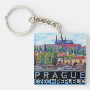 Prague Keychain