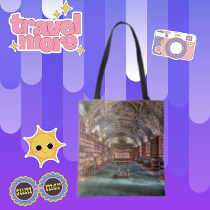 Prague Library Modern  Monastery Photo Tote Bag