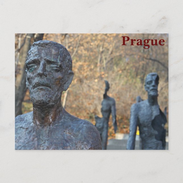 Prague memorial postcard (Front)
