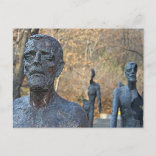 Prague memorial postcard