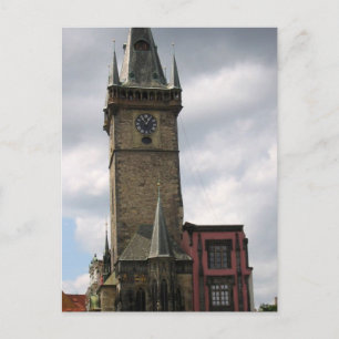 Prague Old City Hall Postcard