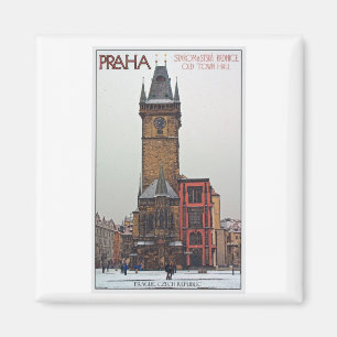 Prague - Old Town Hall Magnet