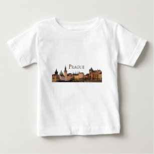 Prague: Old Town Skyline Baby T-Shirt